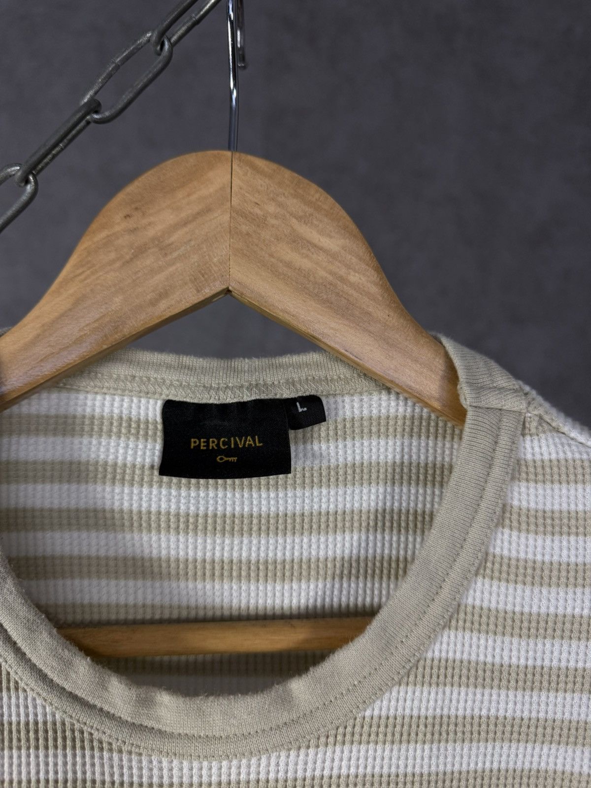 Designer × Percival Percival designer striped tee Size US L / EU 52-54 / 3 - 3 Thumbnail