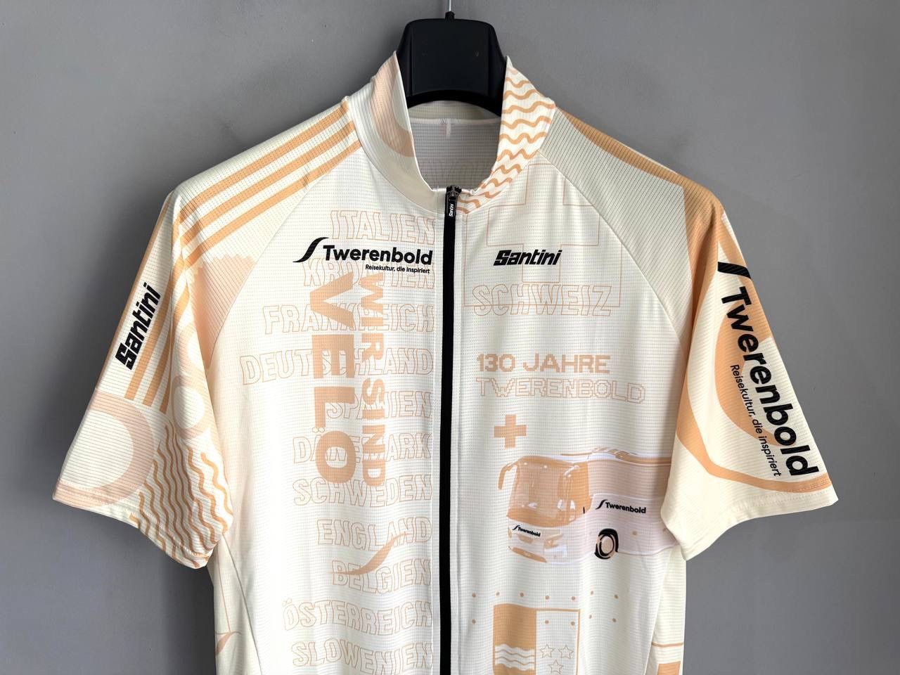 Other Santini SMS Short Sleeve Cycling Jersey, UNI Size XL-XXL Size US XL / EU 56 / 4 - 4 Thumbnail