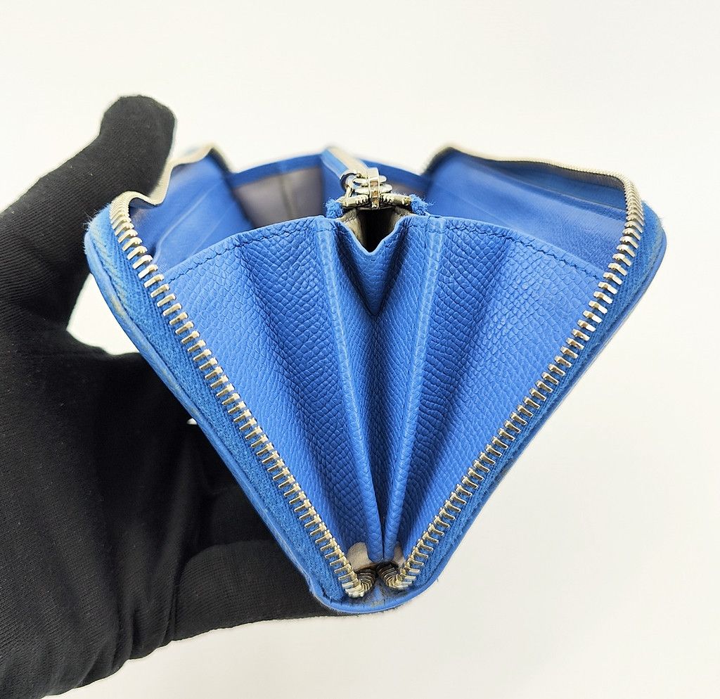 Tod's TOD'S zip around blue leather long wallet Size ONE SIZE - 7 Thumbnail