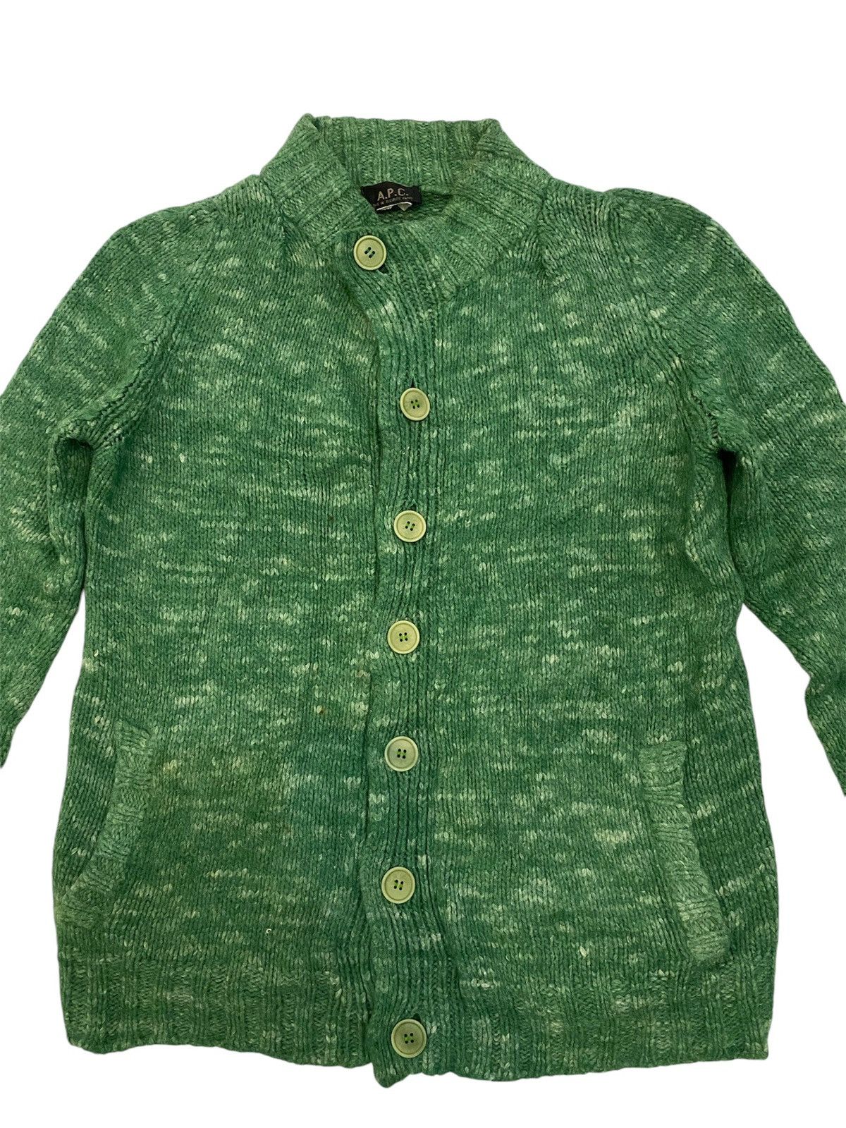 A.P.C. 🔥Luxurious A.P.C Knitwear Button Ups Jacket Size US M / EU 48-50 / 2 - 4 Thumbnail