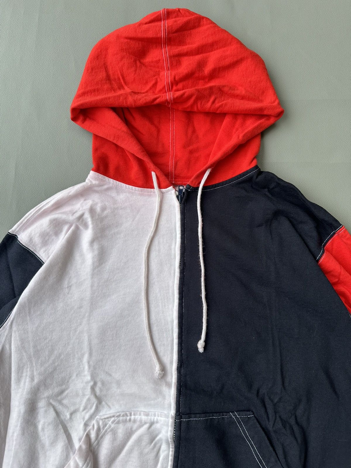 Junko Shimada ARCHIVE JUNKO SHIMADA COLOR BLOCK ZIP HOODIE Size US M / EU 48-50 / 2 - 3 Thumbnail