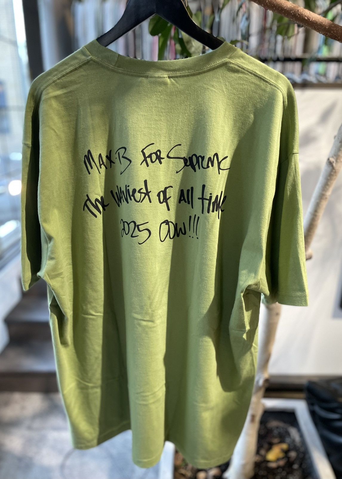 Supreme Supreme Max B Tee Moss Size US XXL / EU 58 / 5 - 4 Thumbnail