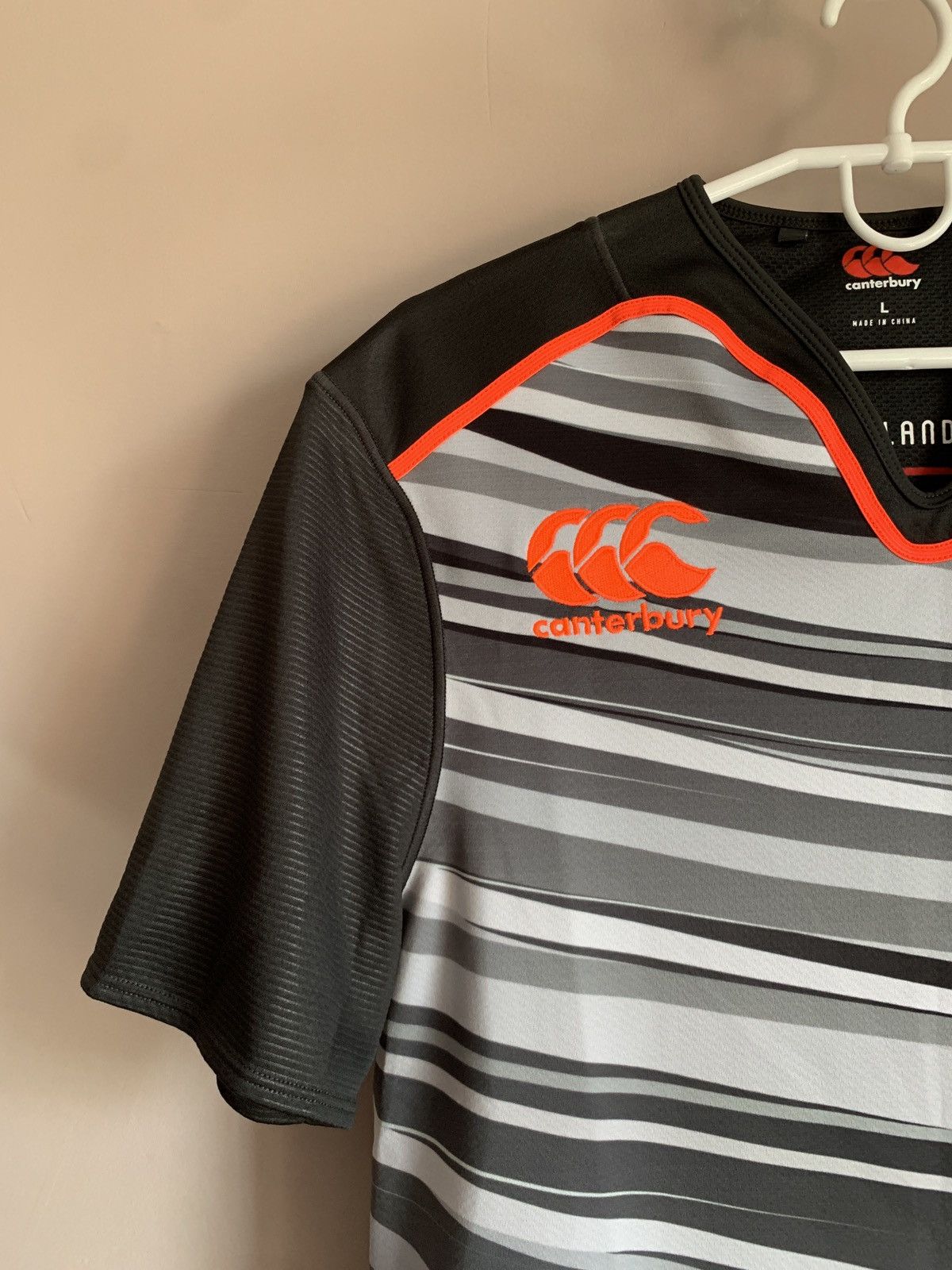 Canterbury of New Zealand England Rugby Sevens Shirt Canterbury Jersey Size L Size US L / EU 52-54 / 3 - 4 Thumbnail