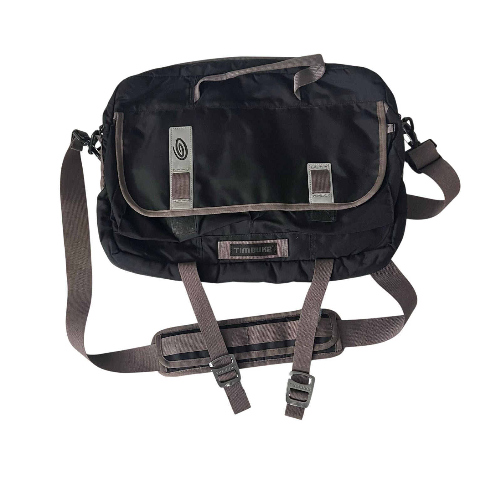 Timbuk2 Black Nylon Tablet Laptop Messenger Bag