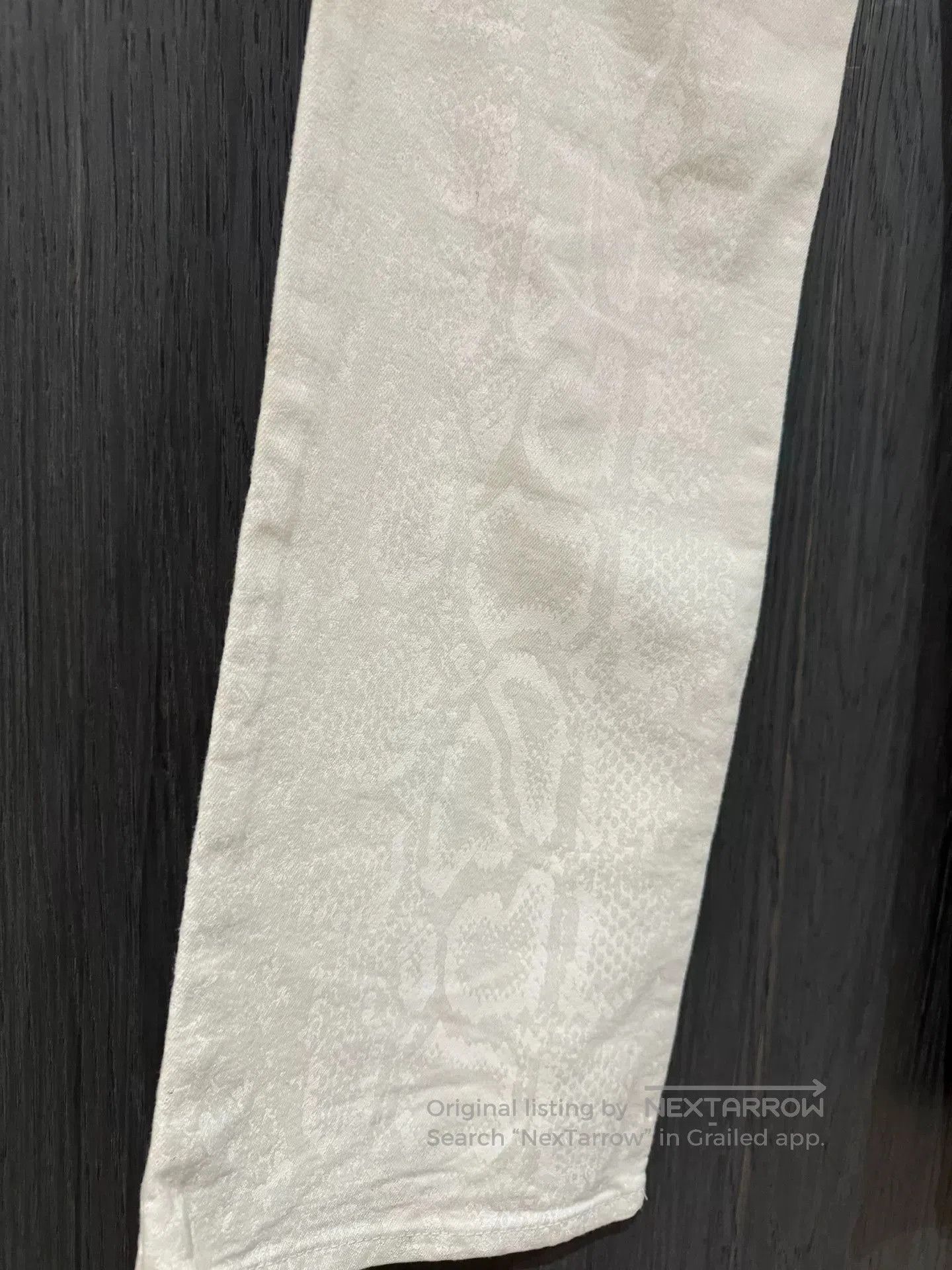 Roberto Cavalli Roberto Cavalli Snake Skin Jeans. Size 26" / US 2 / IT 38 - 5 Thumbnail