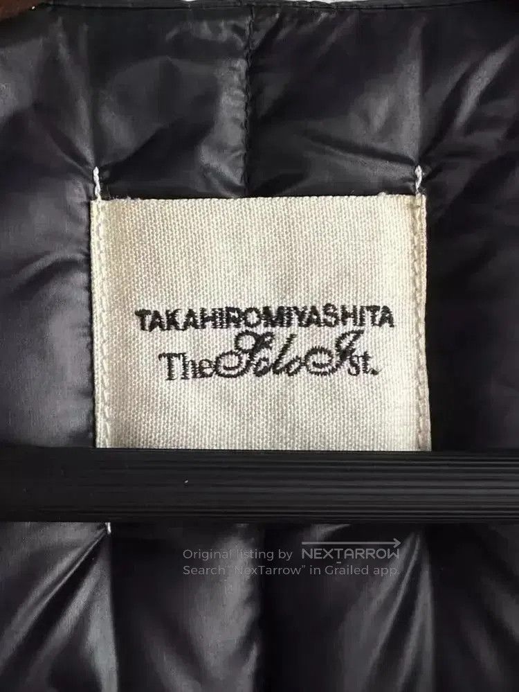 Takahiromiyashita The Soloist. Sz 48 The Soloist 12AW Leather Joint Puffer Vest. Size US M / EU 48-50 / 2 - 5 Thumbnail