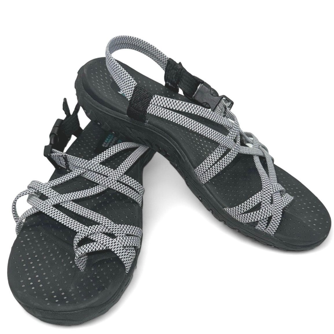 SKECHERS Skechers Gray Sandals women sz 8 Size US 8 / IT 38 - 1 Thumbnail