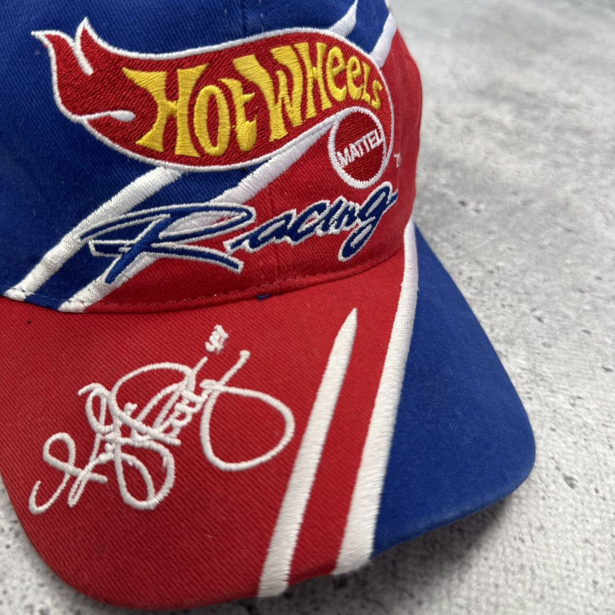 NASCAR Vintage Hot Wheels Racing 1999 NASCAR Cap Size ONE SIZE - 4 Thumbnail