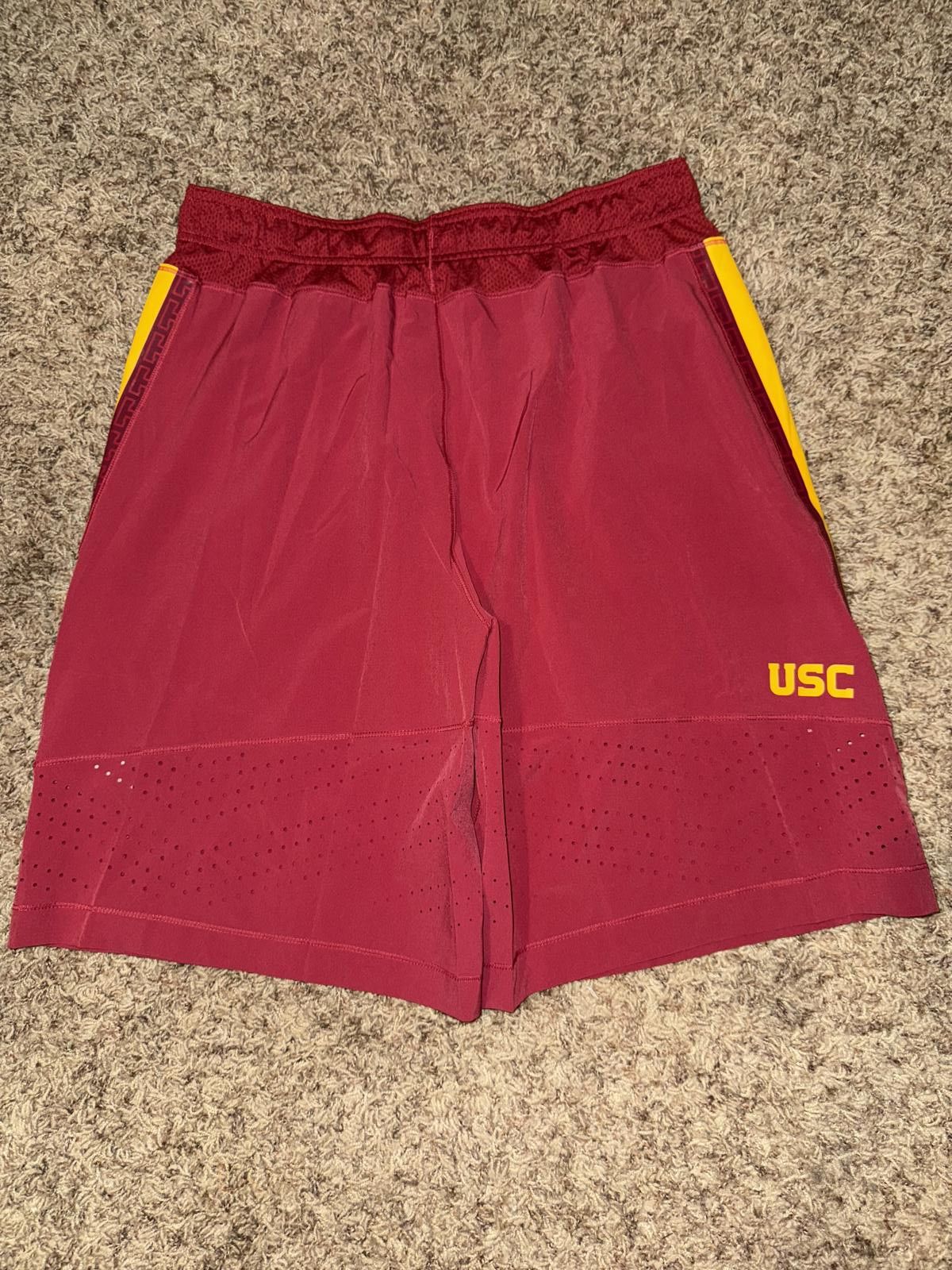 Nike RARE Nike Men's USC Primetime Victory Basketball Shorts 2016 Size US 34 / EU 50 - 10 Thumbnail