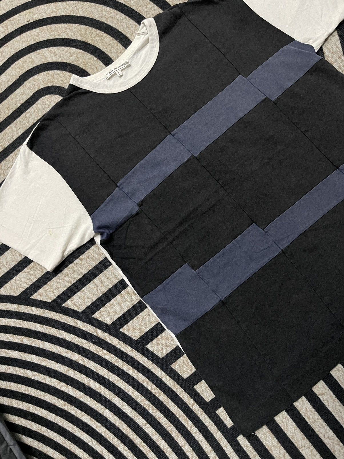 Comme des Garcons VINTAGE COMME DES GARCONS PATCHWORK TSHIRT RARE Size US M / EU 48-50 / 2 - 5 Thumbnail