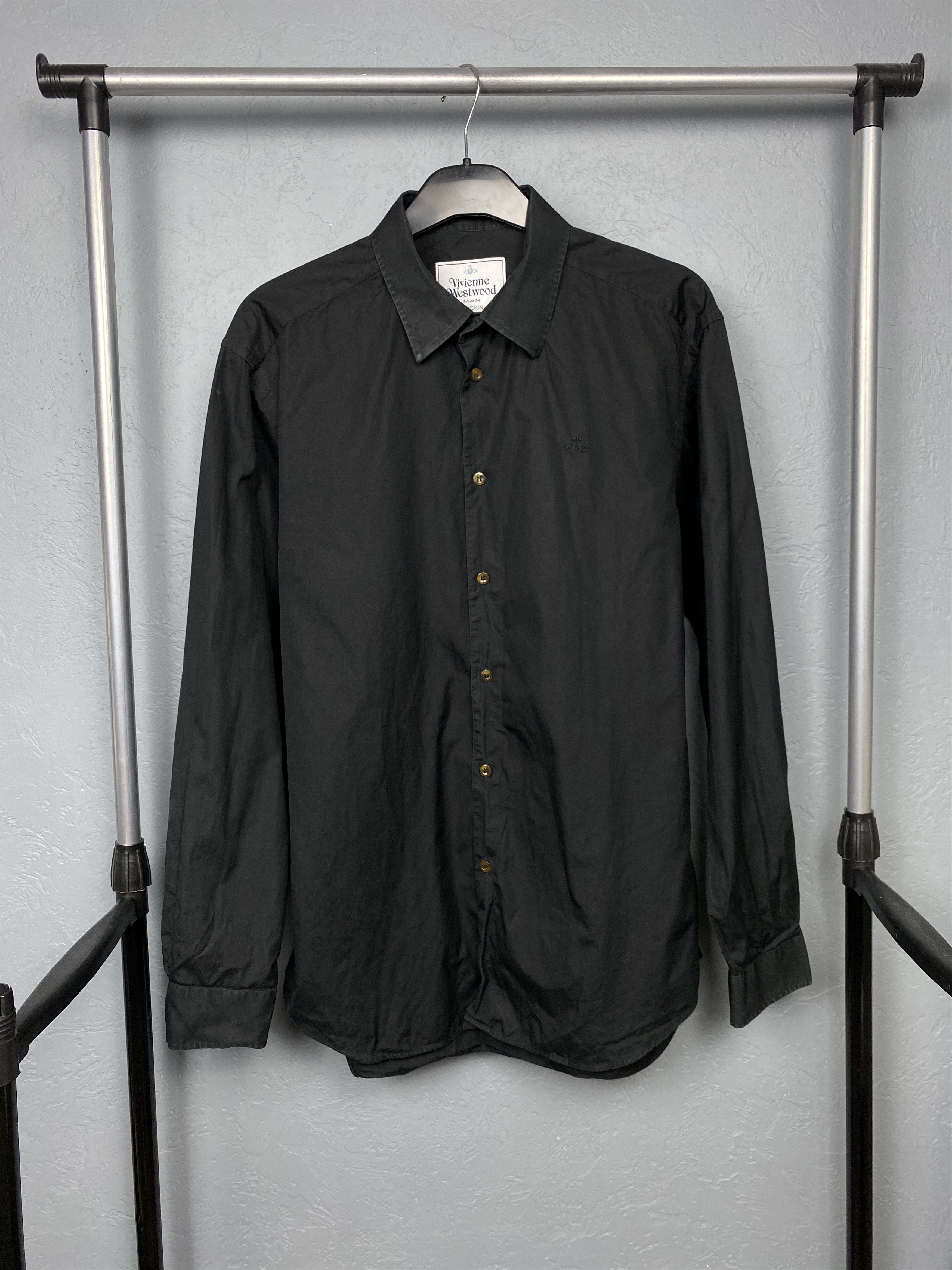 Vivienne Westwood Vivienne Westwood Vintage Mens Long Sleeve Shirt Size US L / EU 52-54 / 3 - 1 Thumbnail