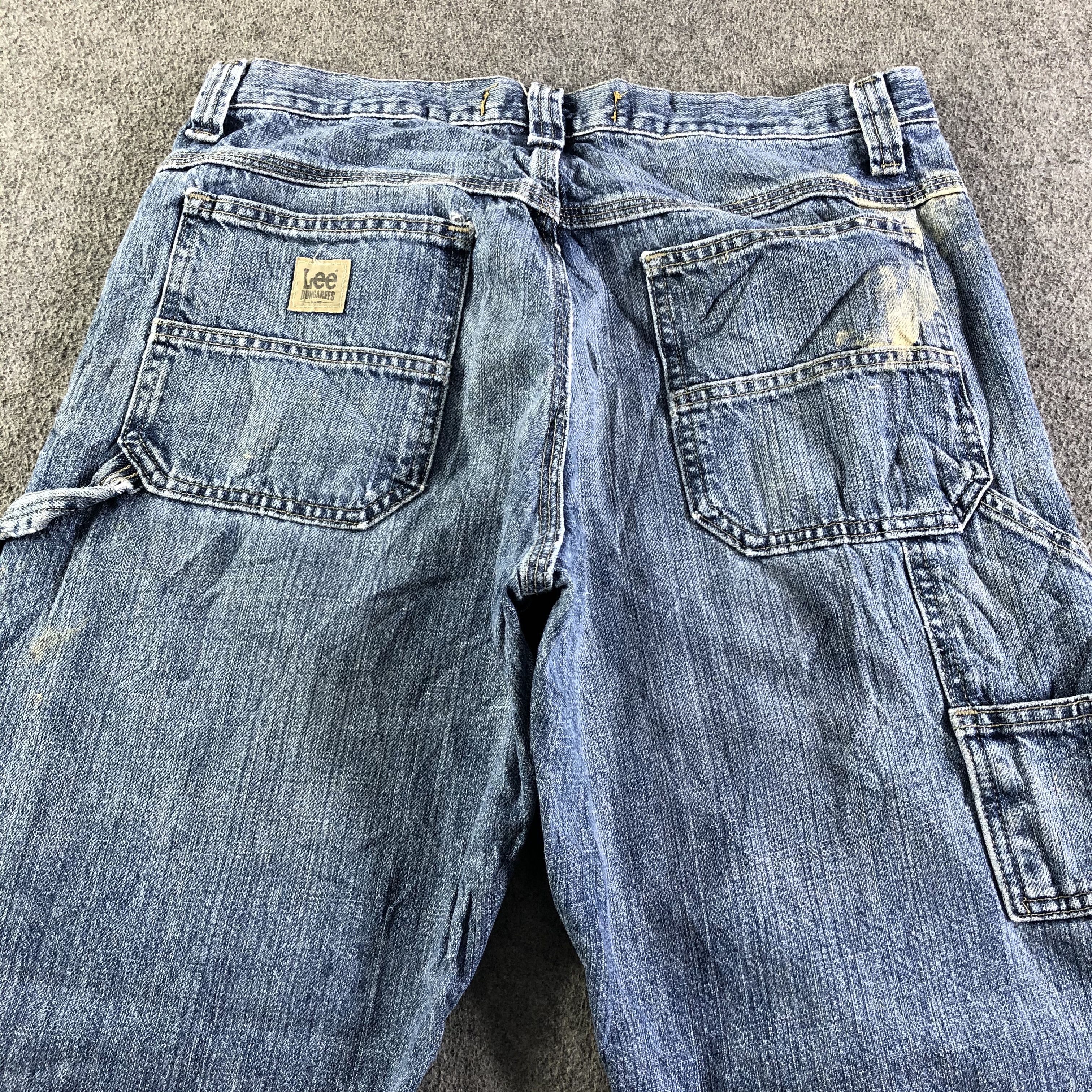 Lee Vintage Blue Wash Lee Jeans-J4215 Size US 33 - 4 Thumbnail