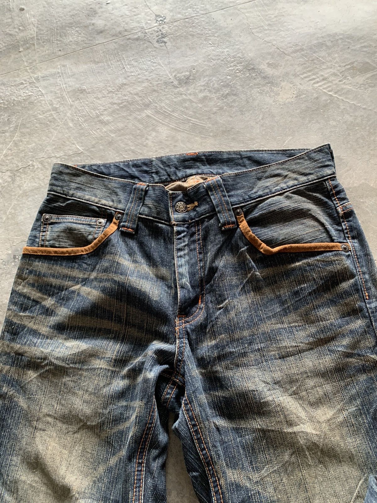 Edwin sick rusty mudwash flare EDWIN XV western style jeans Size US 33 - 3 Thumbnail