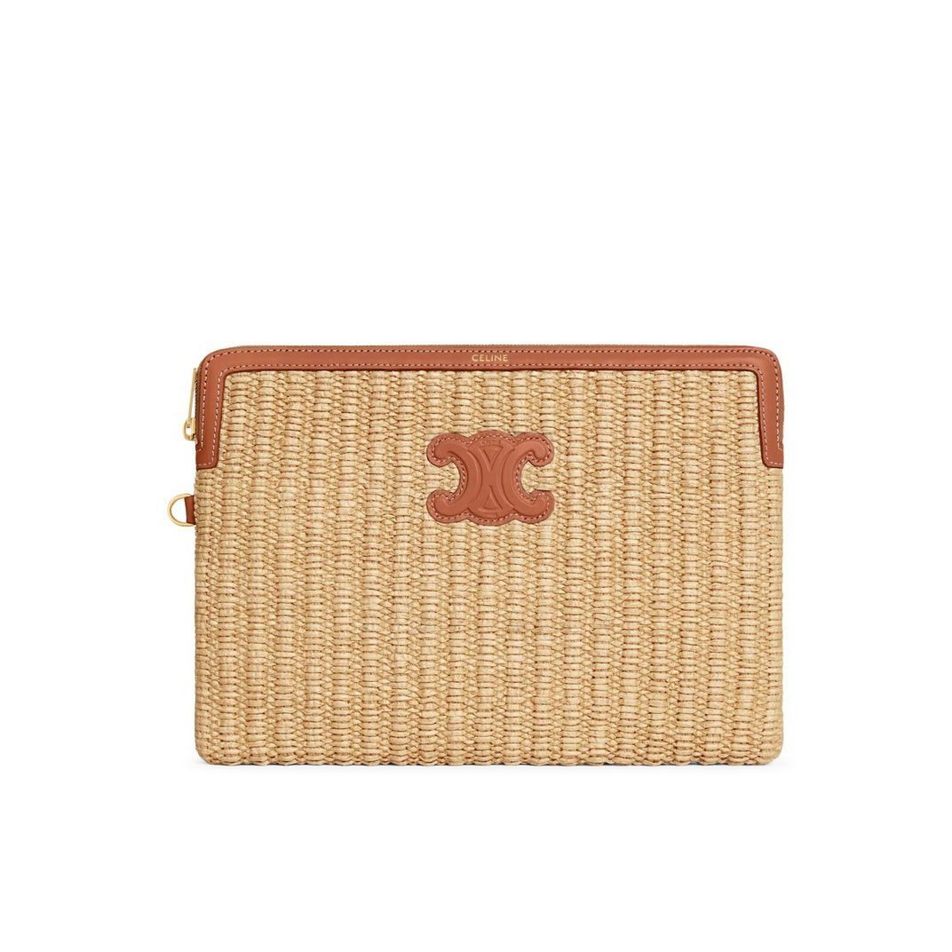 Celine CELINE Tan Clutch Bag New & Authentic Size ONE SIZE - 1 Thumbnail