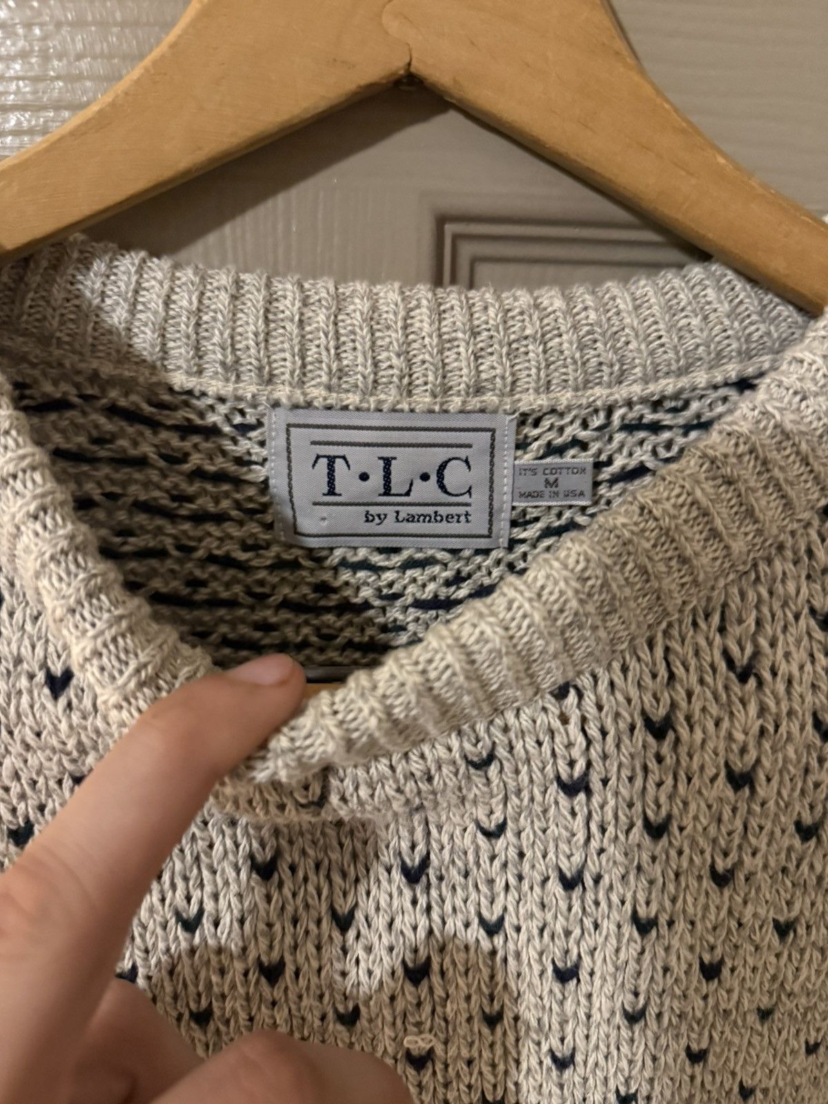 Other VINTAGE ‼️‼️80’s T.L.C by Lambert sweater Size US M / EU 48-50 / 2 - 1 Thumbnail