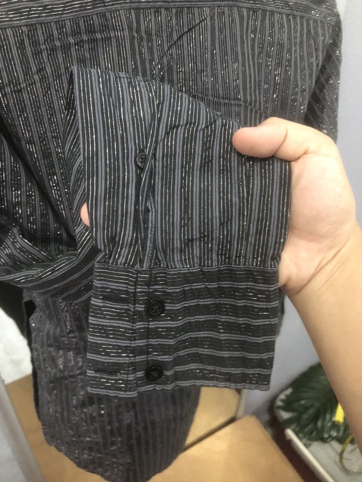 Designer × Japanese Brand Buona Gionata Shiny Stripes Button-ups Shirt Size US M / EU 48-50 / 2 - 10 Thumbnail