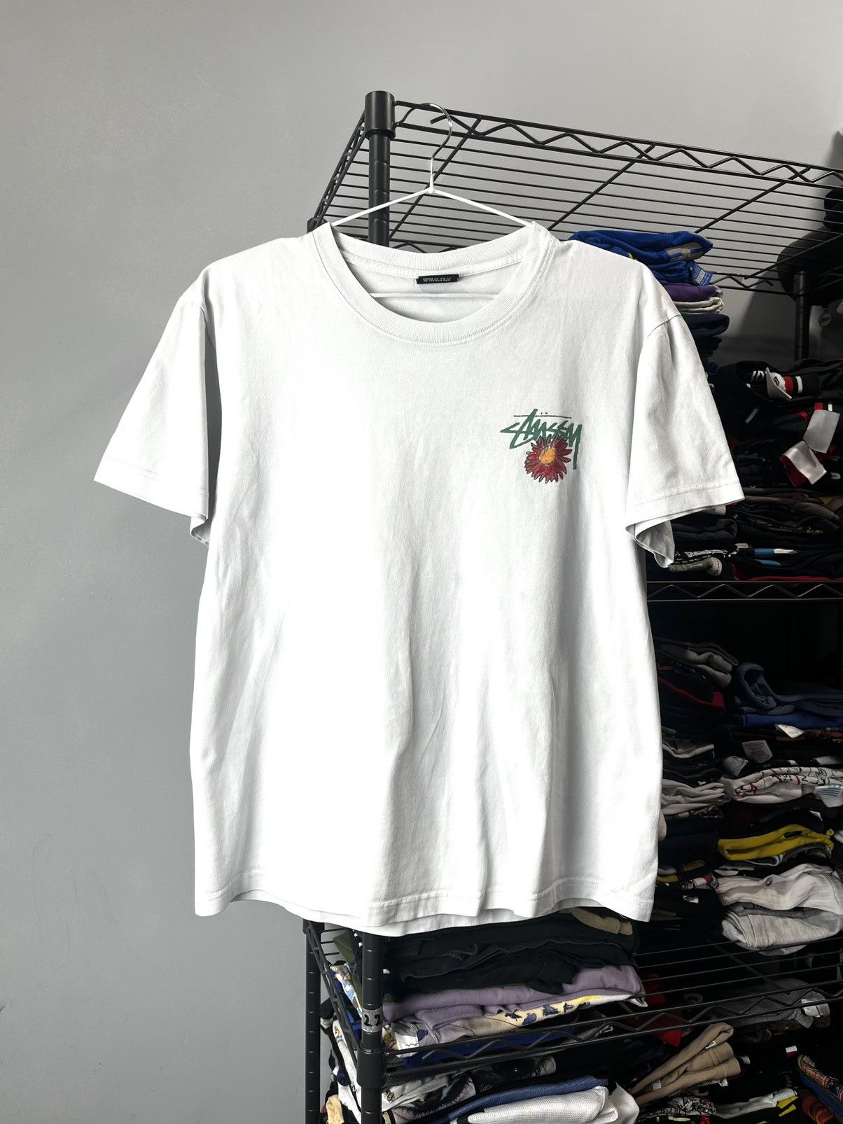 Stussy Vintage Stussy Flowers Skull Skeleton T Shirt Size US S / EU 44-46 / 1 - 2 Thumbnail