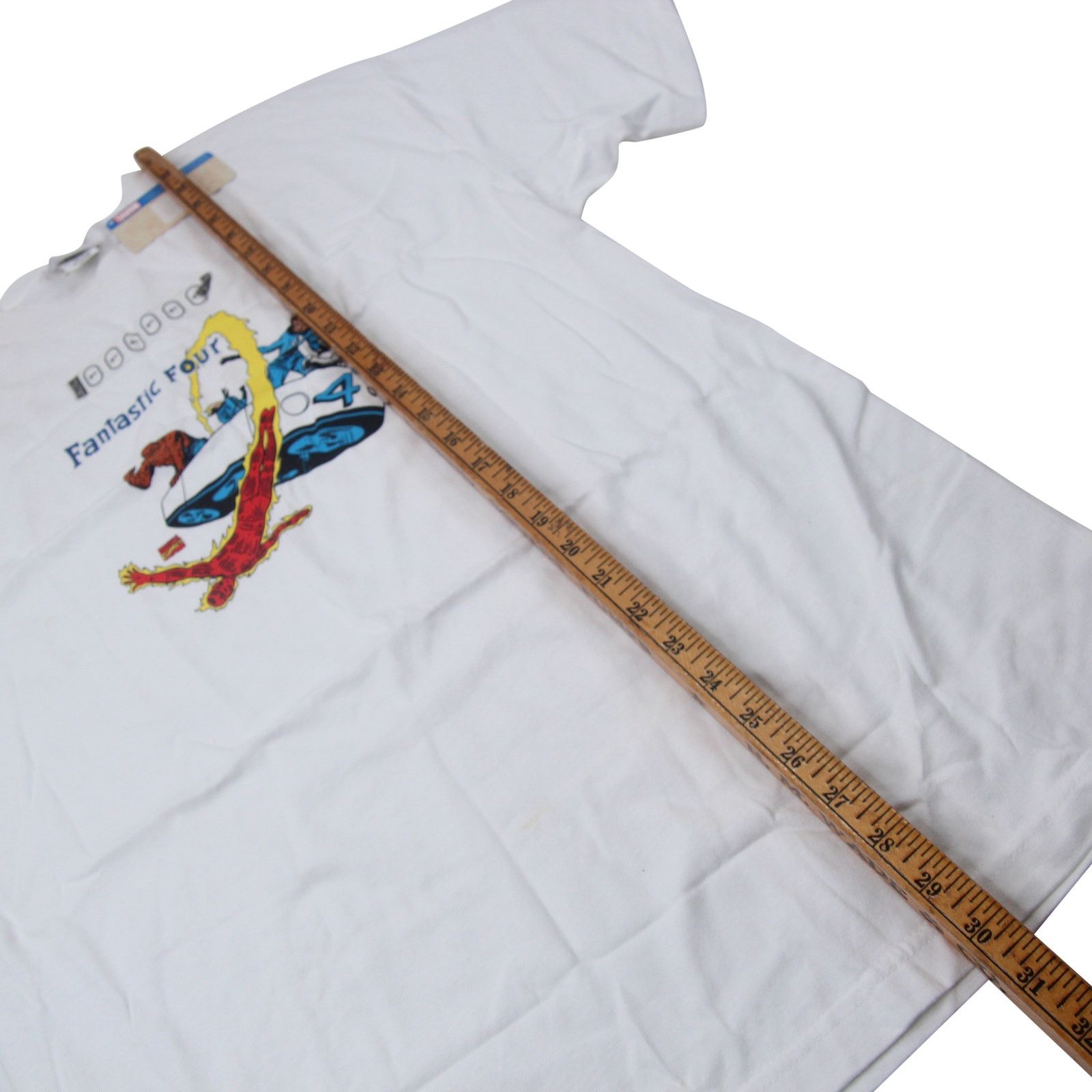 Marvel Comics × Vintage NWT Vintage Y2k Marvel Comics Fantastic 4 Graphic T Shirt Size US L / EU 52-54 / 3 - 8 Thumbnail