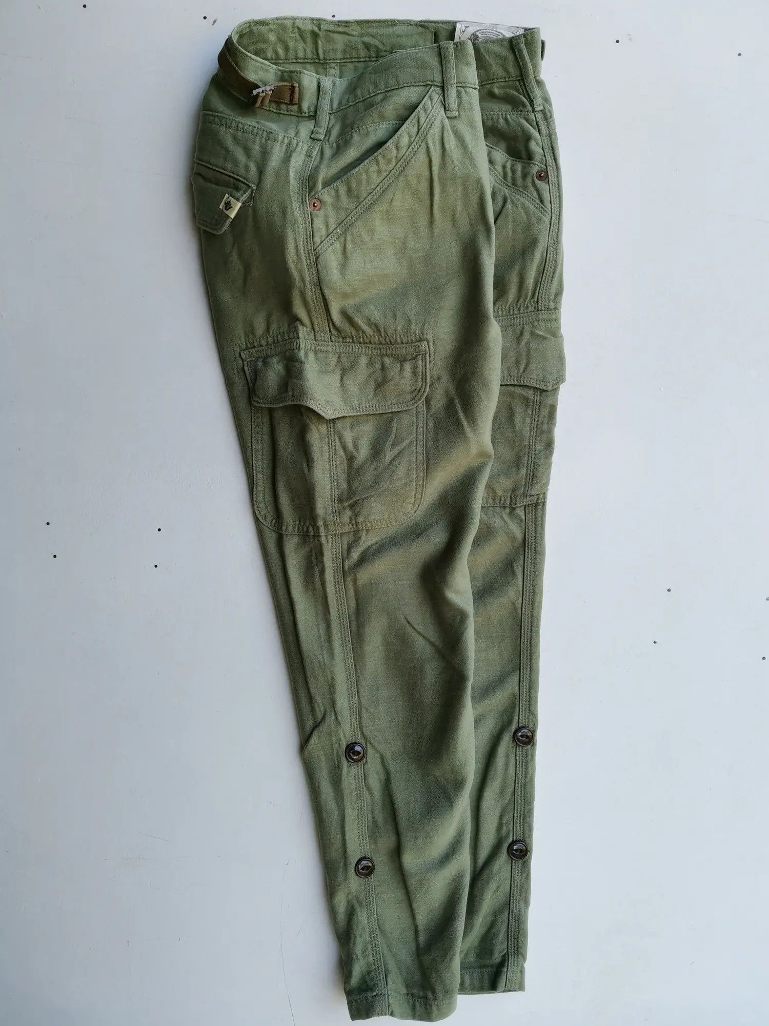 Big John Rare!!! Big John Brappers Tactical Cargo Multipocket Pants Size US 30 / EU 46 - 9 Thumbnail