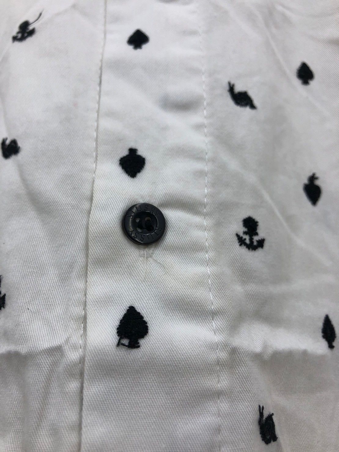Stussy × Vintage Vintage Stussy shirt Button ups Embroidered BN Size US L / EU 52-54 / 3 - 6 Thumbnail