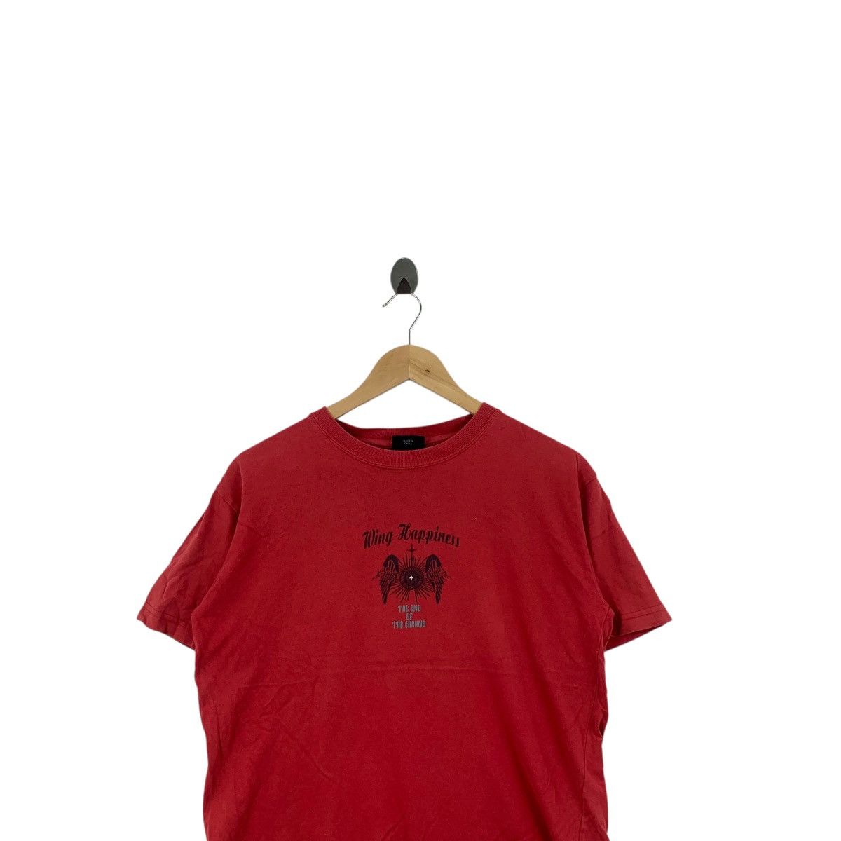 Bullet Noise BULLET NOISE Wing Happiness The End Of The Ground Tee Shirt Size US M / EU 48-50 / 2 - 3 Thumbnail