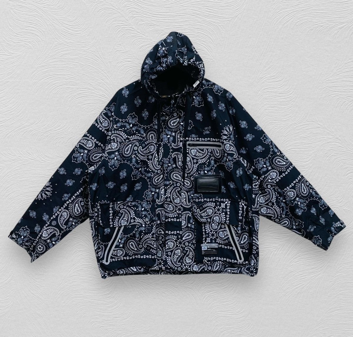GU Mihara yasuhiro X gu paisley jacket hooded windbreaker Size US XL / EU 56 / 4 - 1 Thumbnail