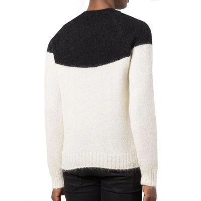 Alexander McQueen o1y1024 Sweater in Ivory/Black Size US M / EU 48-50 / 2 - 3 Thumbnail