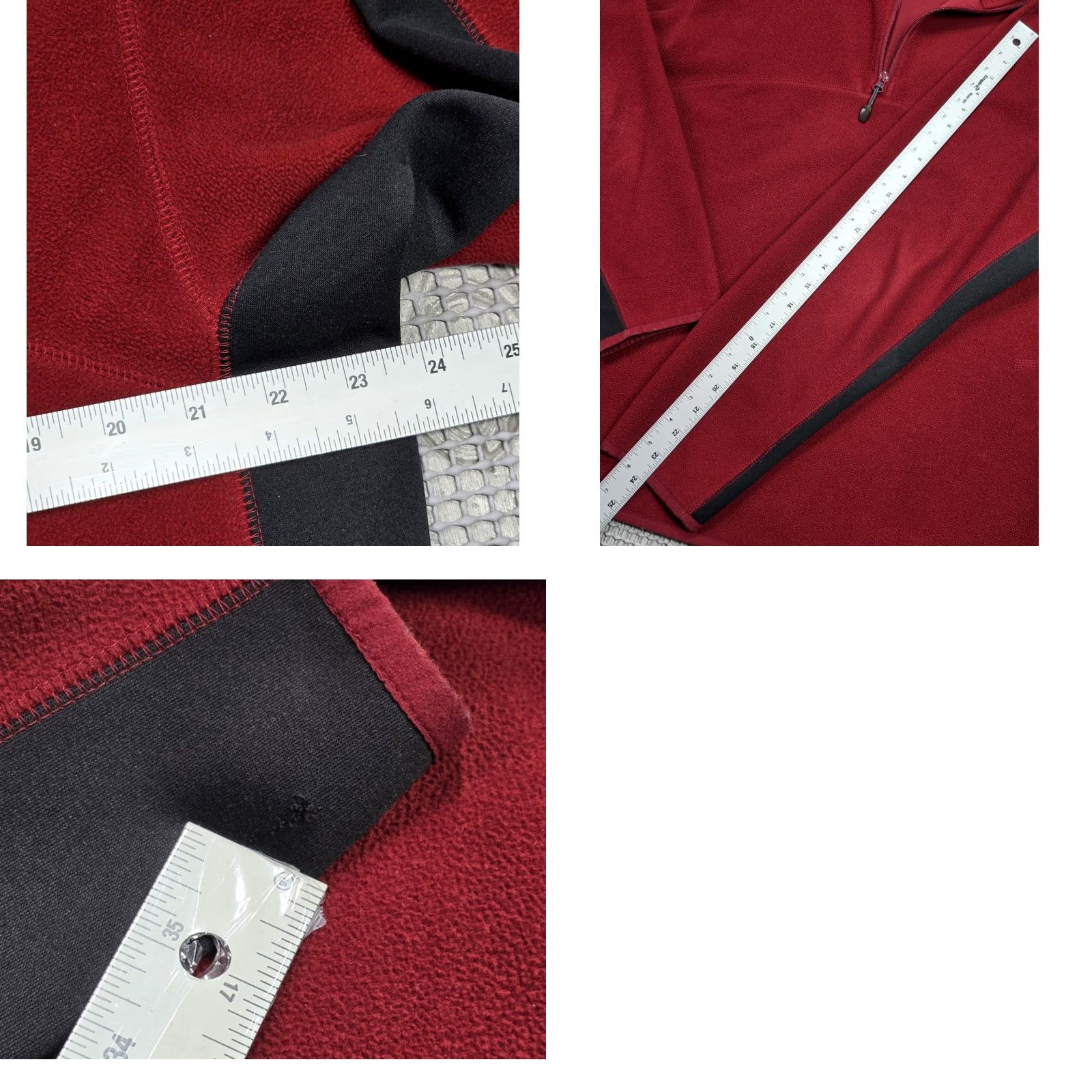 Nike ACG Nike ACG Pullover 1/4 Zip Mens L Maroon Black Gorpcore Pullover Sweatshirt Size US L / EU 52-54 / 3 - 9 Thumbnail