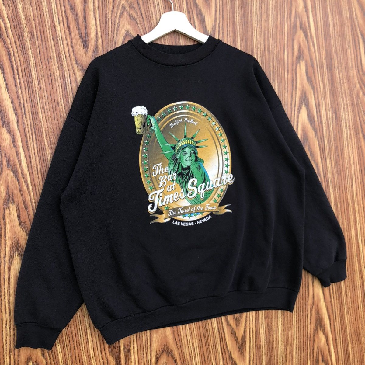 Vintage Vintage The Bar at Times Square New York Sweatshirt Size US XL / EU 56 / 4 - 2 Thumbnail