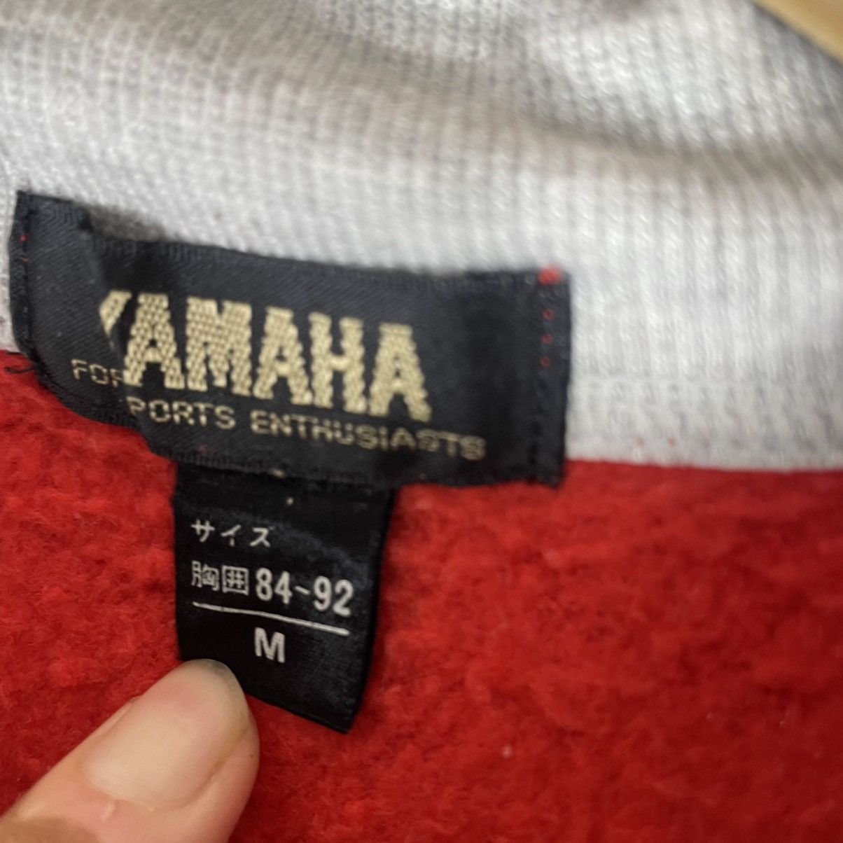 Yamaha Vintage Yamaha Ski Half Zipper Sweatshirt Size US M / EU 48-50 / 2 - 4 Thumbnail