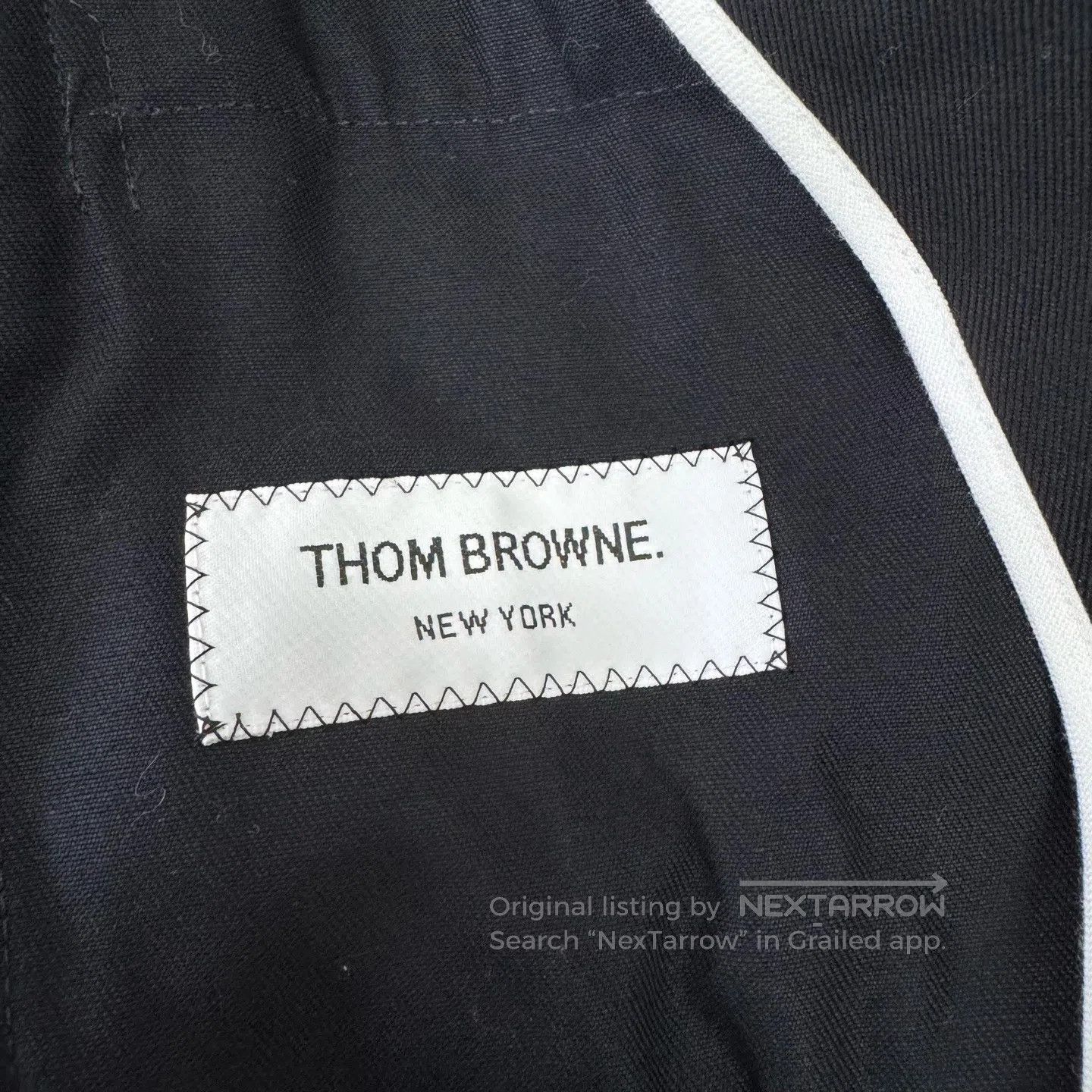 Thom Browne Thom Browne Sleeve cuff with gold buckle; casual suit jack Size US M / EU 48-50 / 2 - 6 Thumbnail