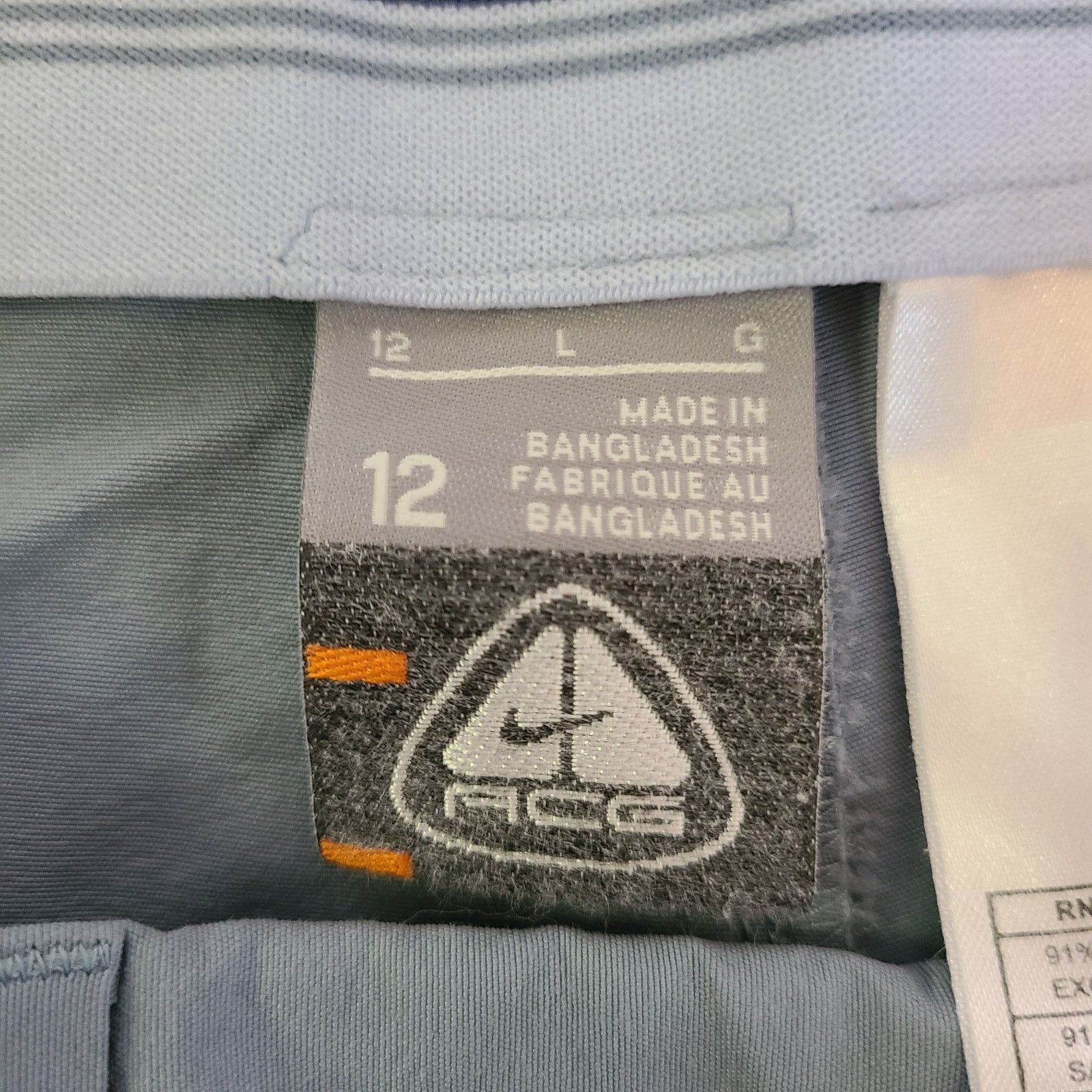 Nike ACG Nike ACG Blue Capris Women's 12 Hiking Pants 34"Waist Size 34" / US 12 / IT 48 - 6 Thumbnail