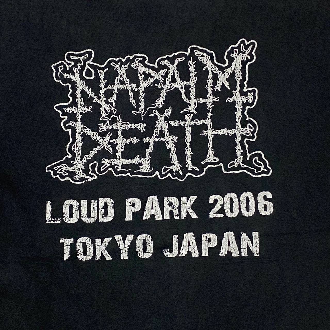 Band Tees Vintage Y2K napalm death metal band tour japan 2006 Size US M / EU 48-50 / 2 - 6 Thumbnail
