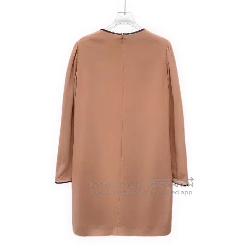 Gucci Gucci Dousha pink round-neck long-sleeved dress Size S / US 4 / IT 40 - 2 Thumbnail