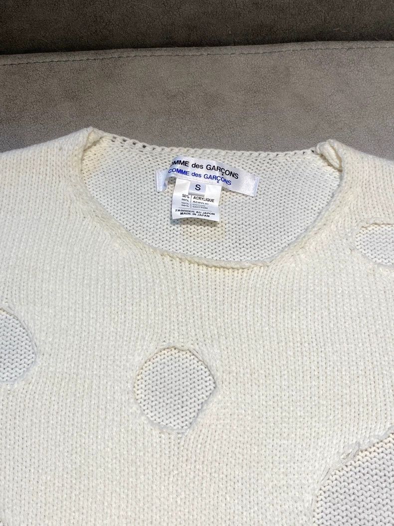 Comme des Garcons Comme des Garcons Torn sweater Size S / US 4 / IT 40 - 3 Thumbnail
