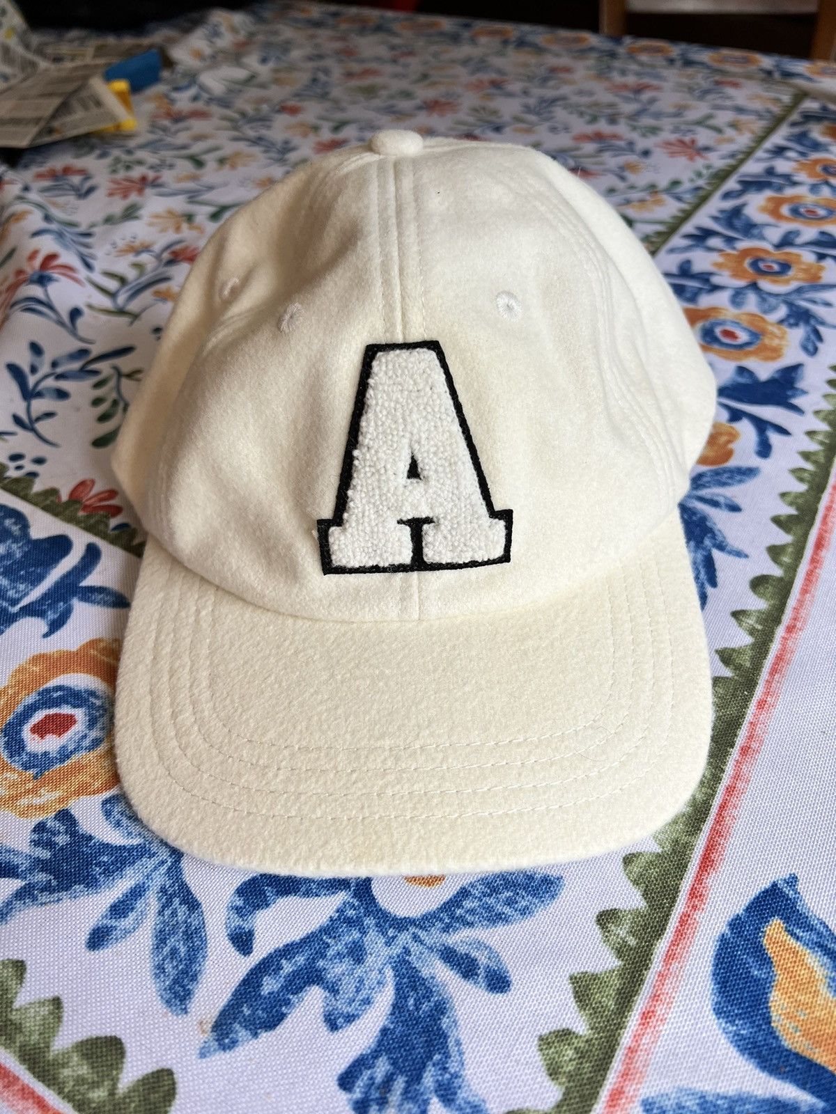 Aime Leon Dore Aime Leon Dore White “A” Hat Size ONE SIZE - 1 Thumbnail