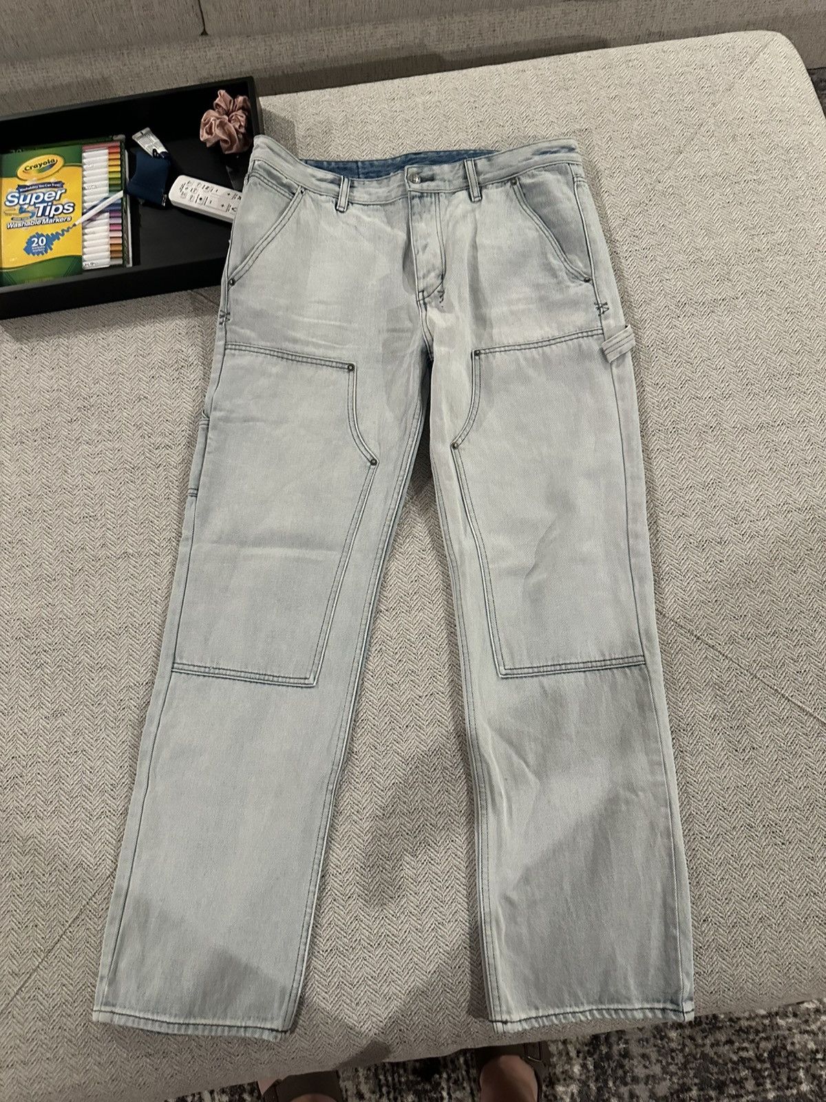 Ksubi KSUBI OPERATOR PANTS SZ 36 DOUBLE KNEE Size US 36 / EU 52 - 1 Thumbnail