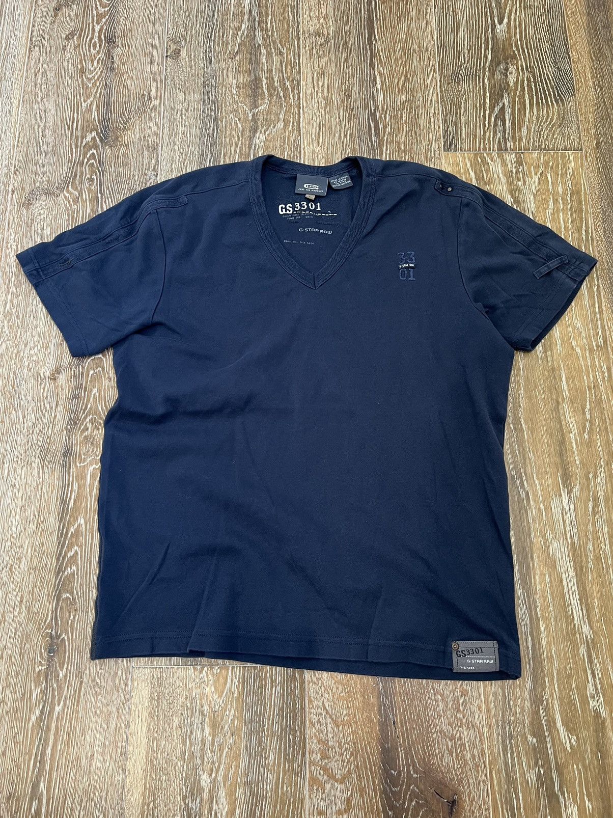G-Star G star raw v neck tee Size L / US 10 / IT 46 - 1 Thumbnail