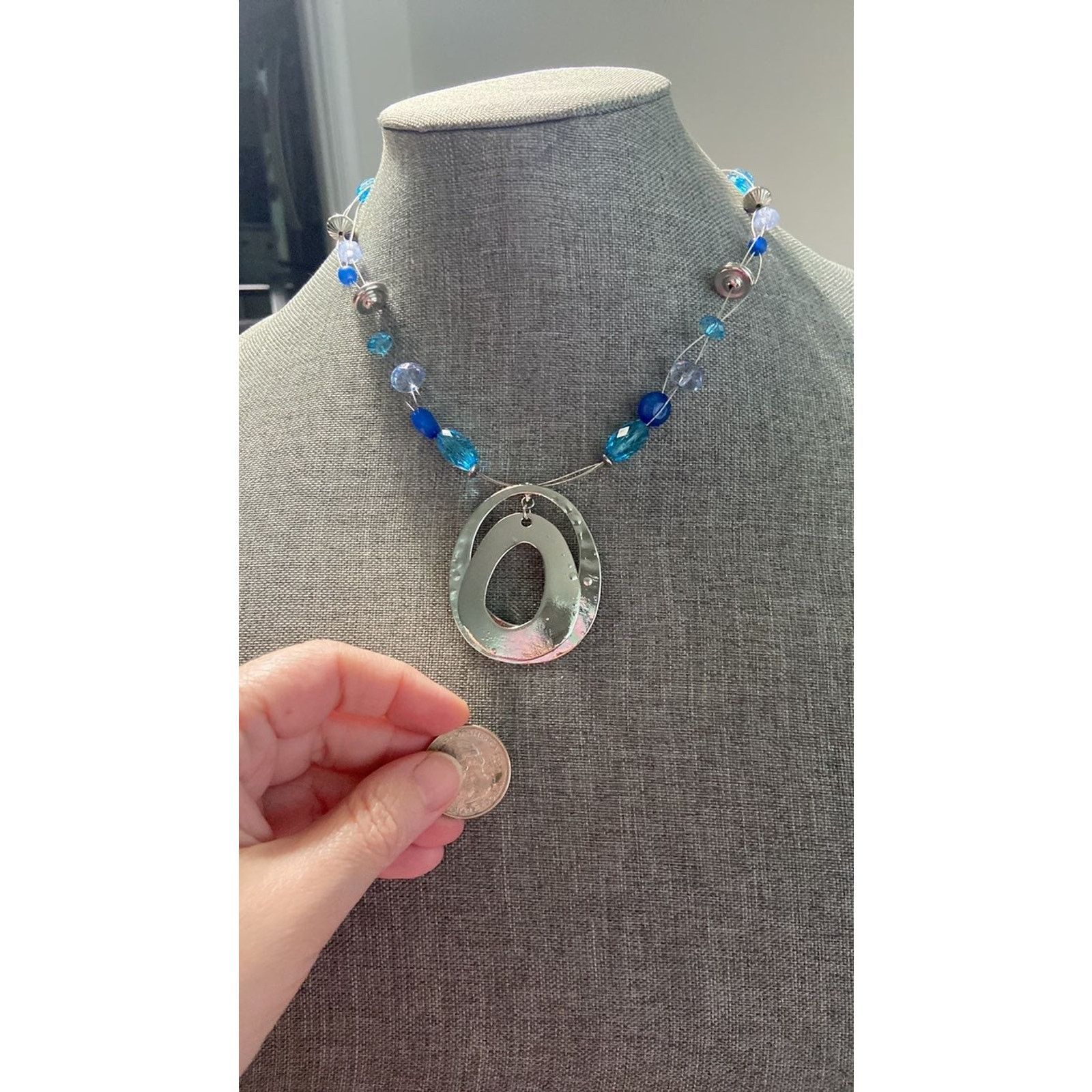 Other abstract pendant necklace Size ONE SIZE - 2 Thumbnail