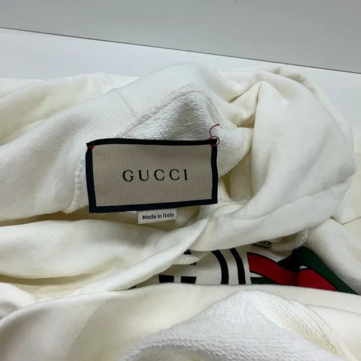 Gucci Gucci Gucci SS22 Logo Print Hoodie for Men -2506 Size US S / EU 44-46 / 1 - 4 Thumbnail
