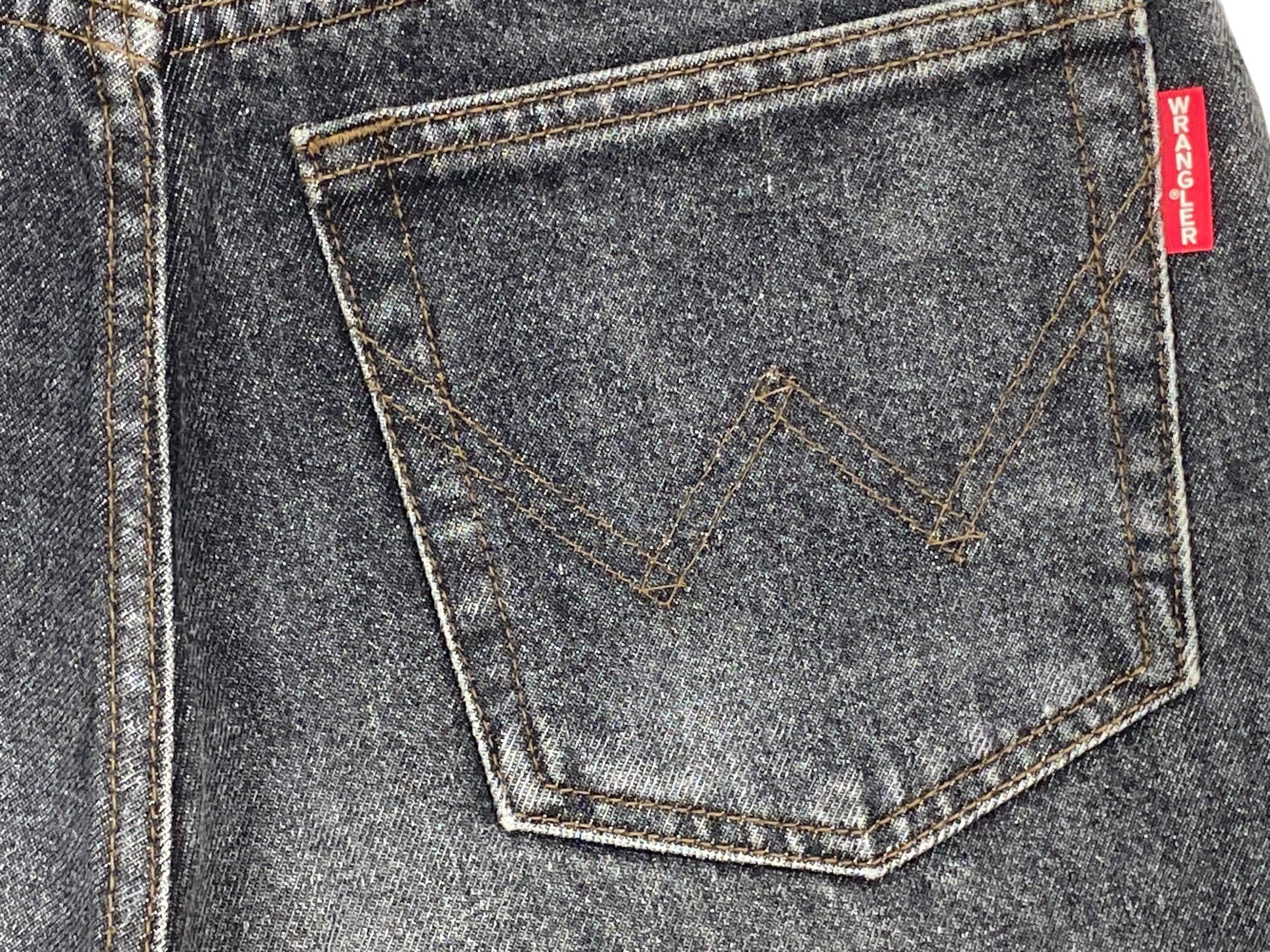 Vintage × Wrangler Wrangler Flare Jeans High Waisted Jeans Made in Japan Size 26" / US 2 / IT 38 - 10 Thumbnail