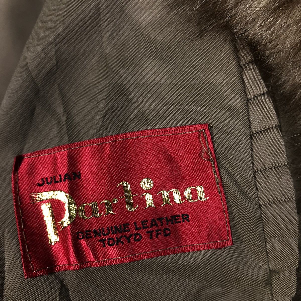Japanese Brand 📌Vintage Long Leather Jacket Partina Double Breast Fur Size US M / EU 48-50 / 2 - 19 Thumbnail