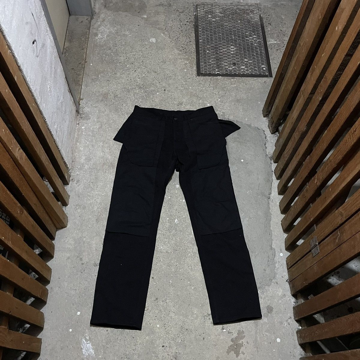 Helmut Lang Rare Helmut Lang „inside out“ runway jeans Size US 34 / EU 50 - 1 Thumbnail