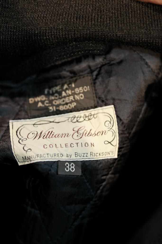 Buzz Rickson x Williams Gibson Type A1 Jacket Original