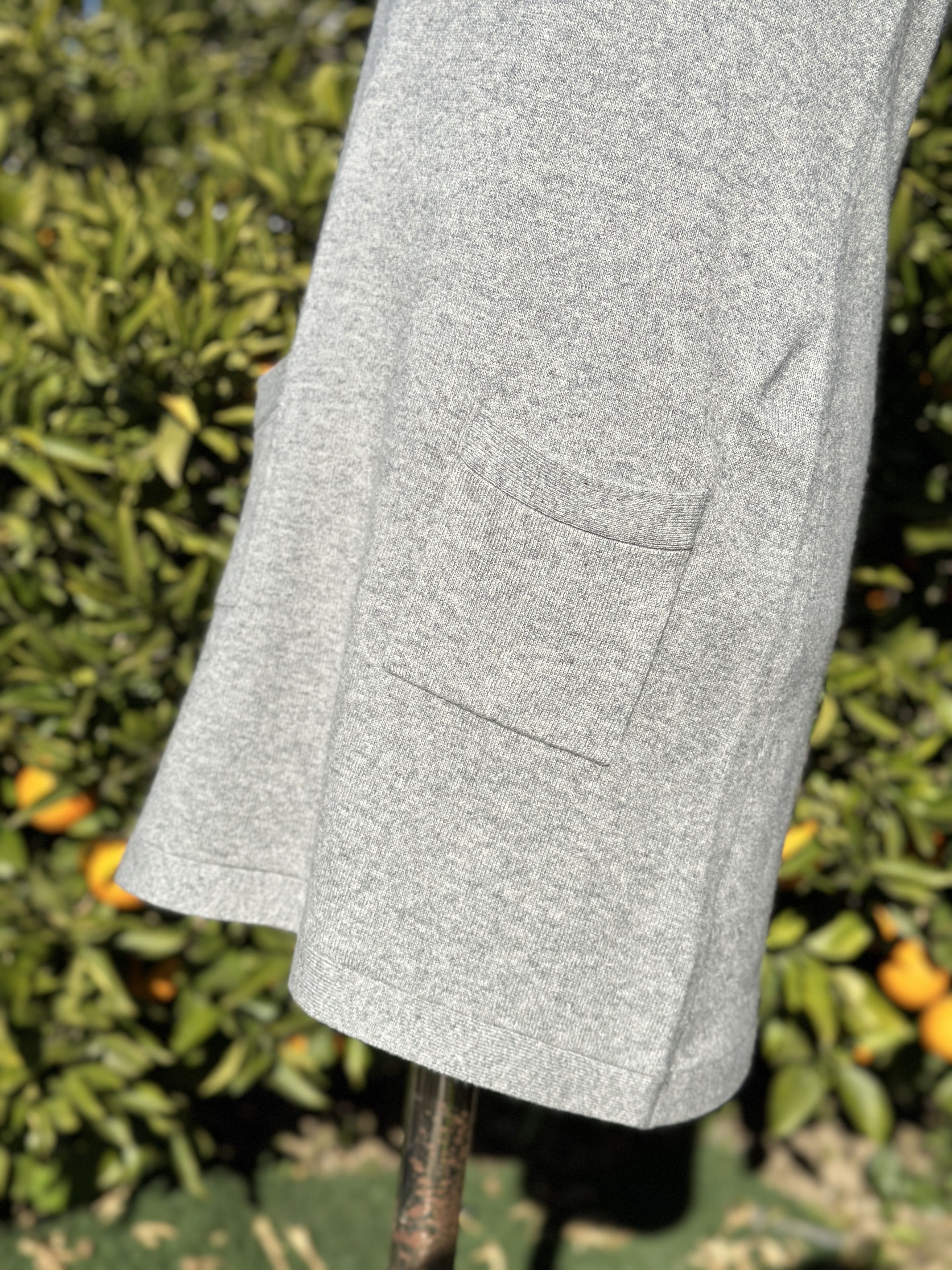 Theory Theory Pure Cashmere Pocket Heather Light Long Dress Size L Size L / US 10 / IT 46 - 6 Thumbnail