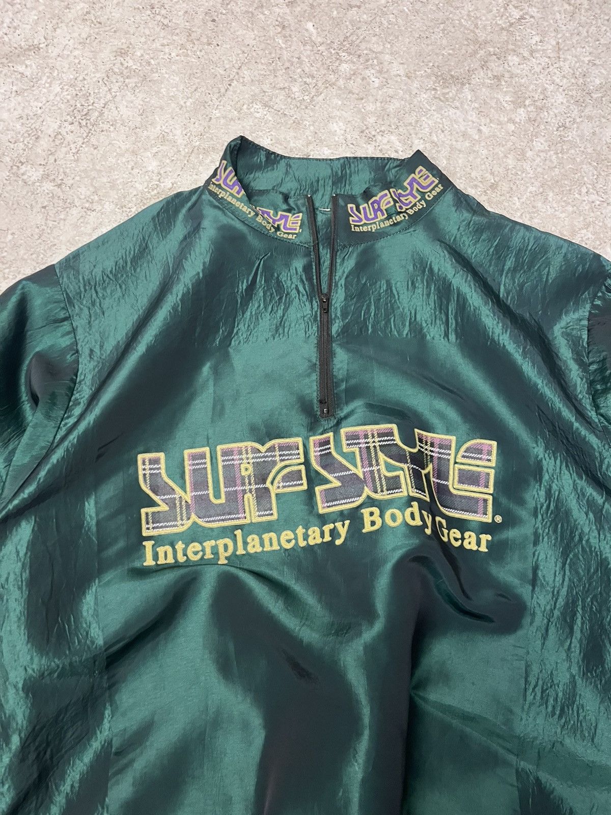 Vintage Vintage surfstyle iridescent windbreaker Size US XL / EU 56 / 4 - 1 Thumbnail