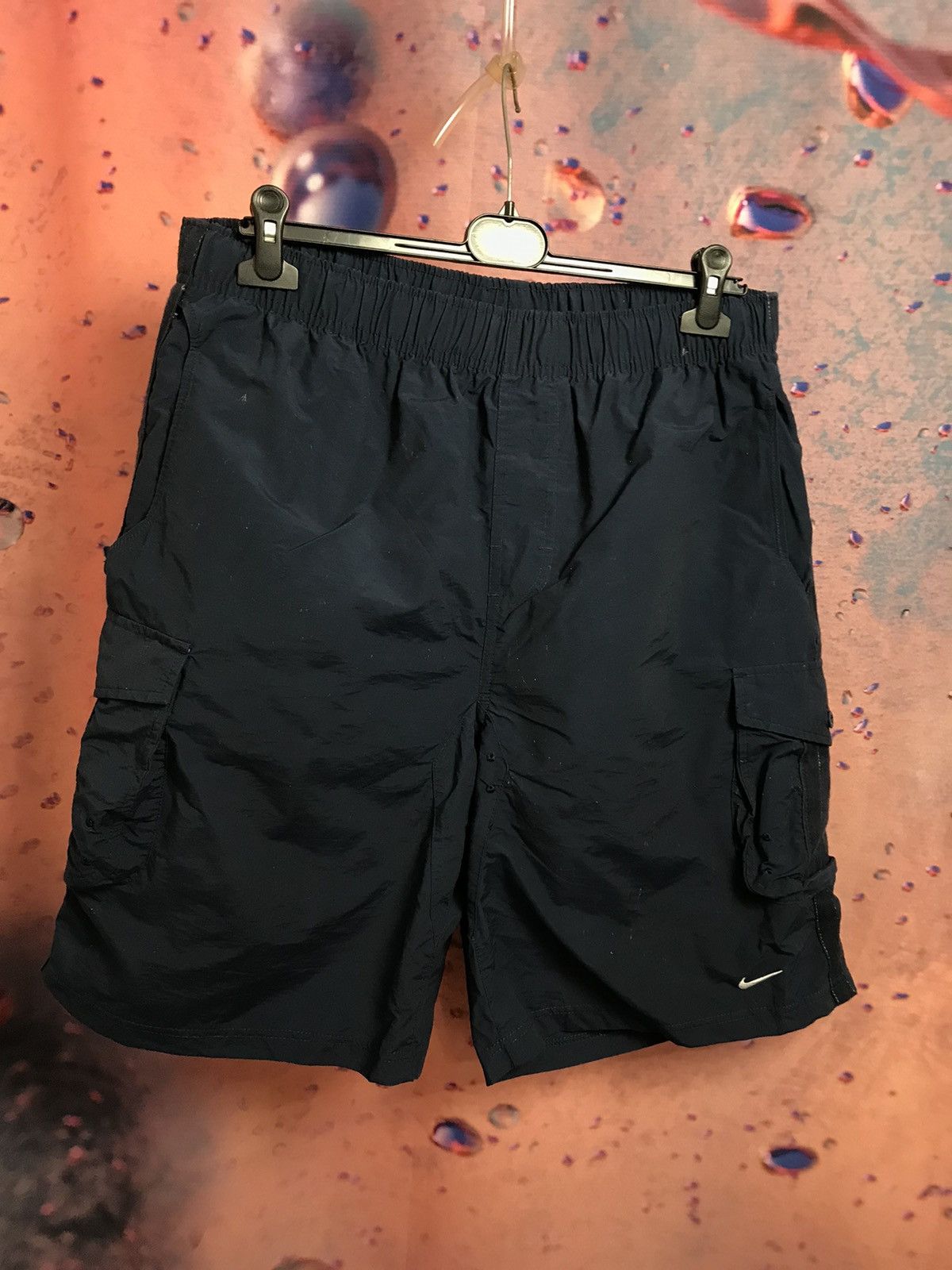 Nike × Vintage Vintage Nike Cargo shorts XL-XXL Size US 36 / EU 52 - 1 Thumbnail