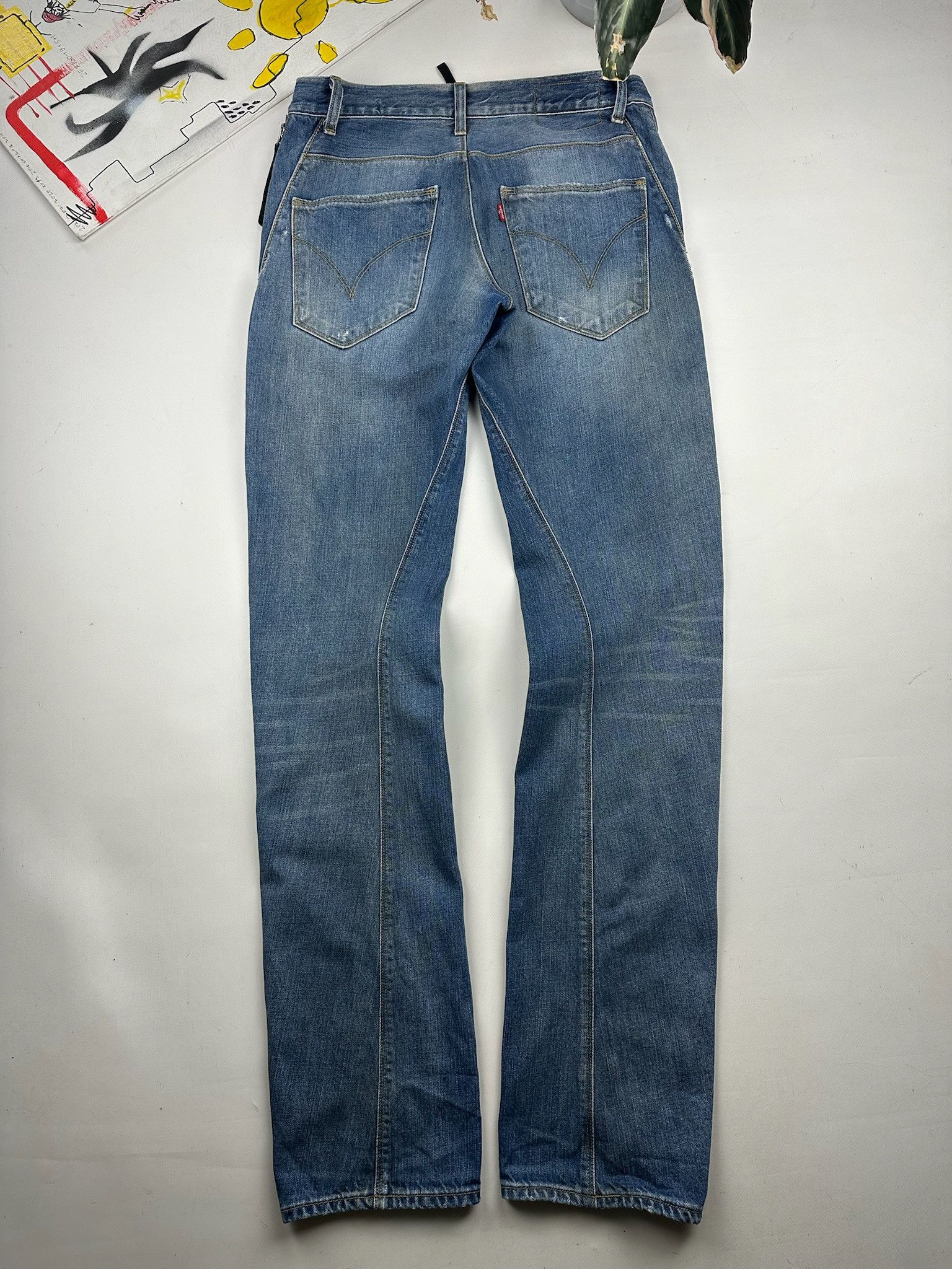 Levi's Levis Engineered Jeans side zip rare Size US 32 / EU 48 - 1 Thumbnail