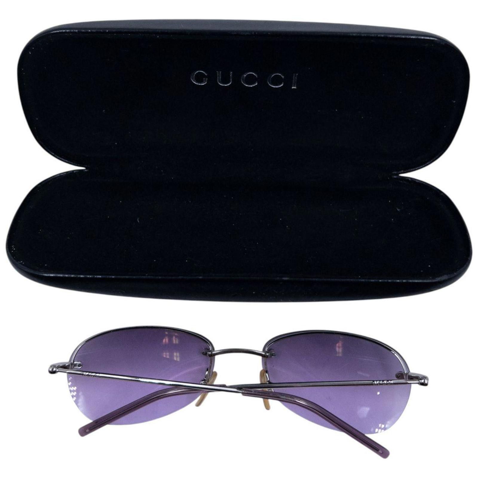 Gucci Vintage Gucci Rimless Sunglasses Size ONE SIZE - 8 Thumbnail