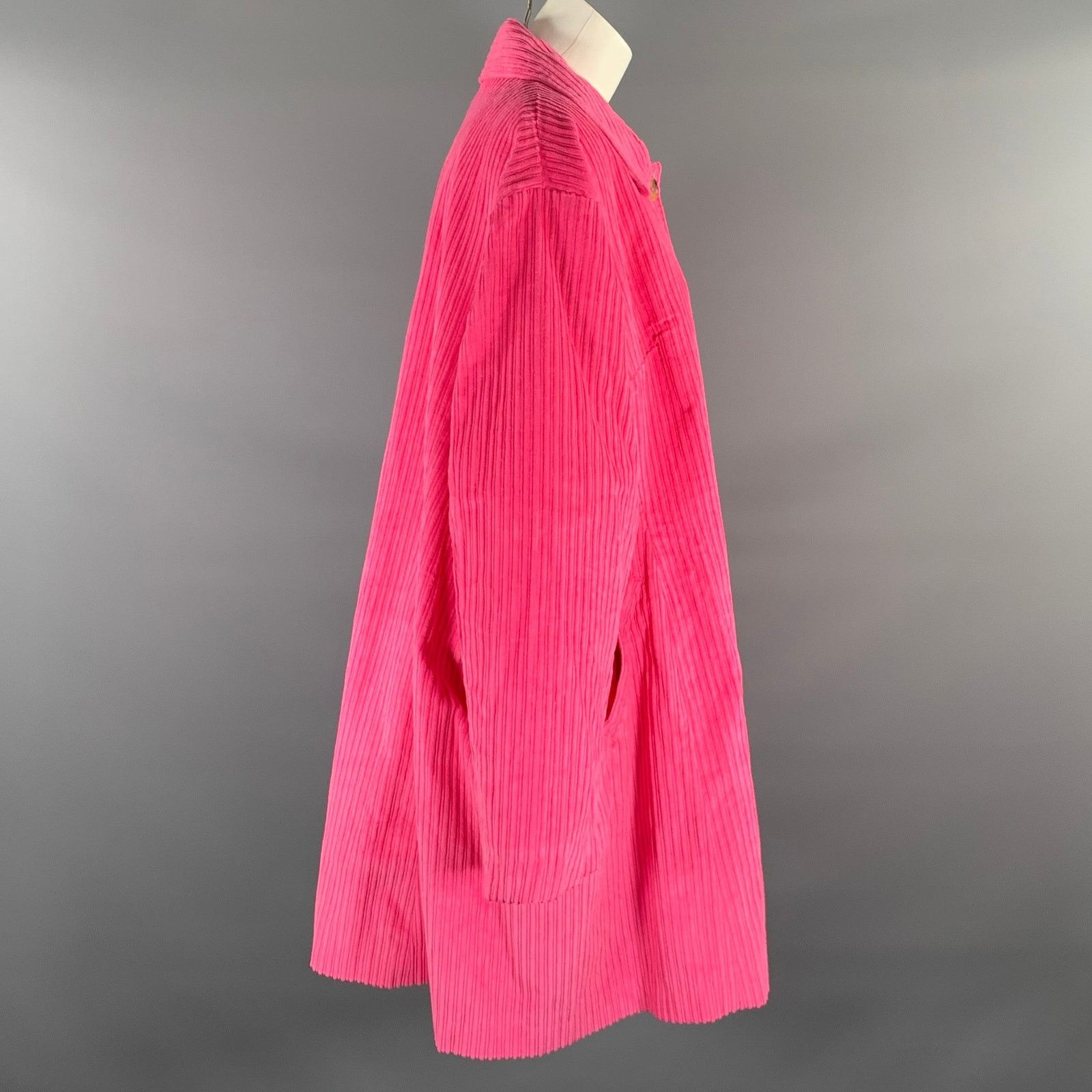 Other FRANCES VALENTINE Size XXL Cotton Corduroy Buttoned Coat Size XXL / US 16-18 / IT 52-54 - 2 Thumbnail